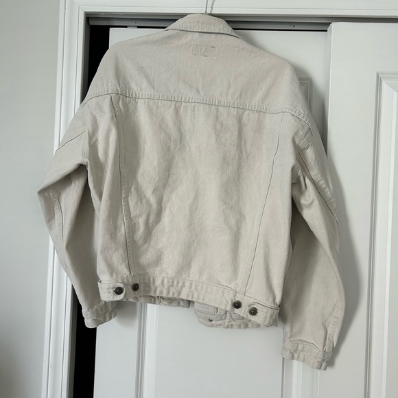 Cream denim jacket - Picture 5 of 5